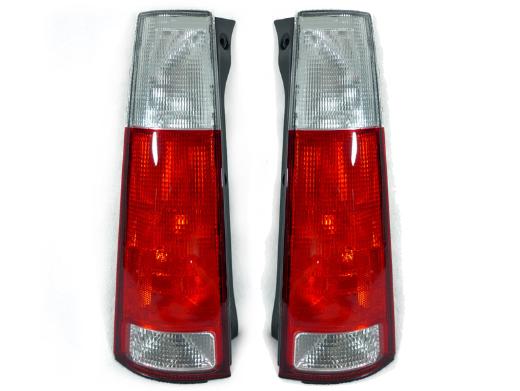 DEPO Red/Clear Tail Lights