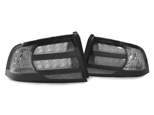 DEPO Black/Clear Rear Tail Lights