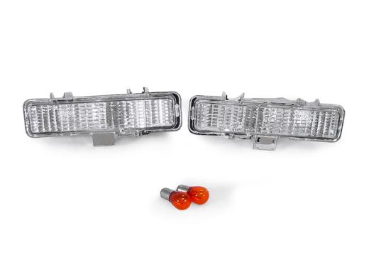 DEPO Clear Bumper Signal Lights