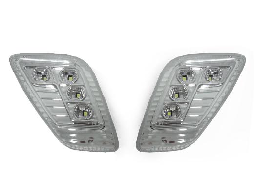 DEPO Clear White LED Side Marker Lights