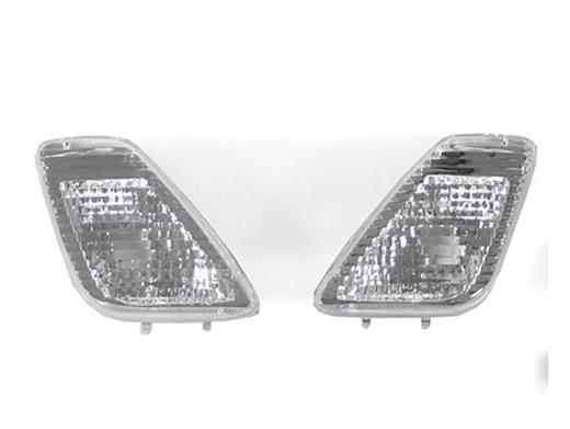 DEPO Crystal Clear Bumper Side Marker Lights