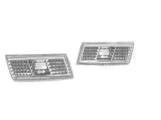 DEPO Crystal Clear Bumper Side Marker Lights