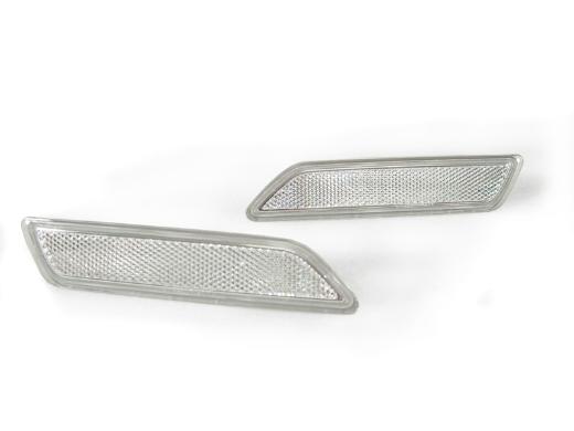 DEPO Clear Bumper Side Marker Lights