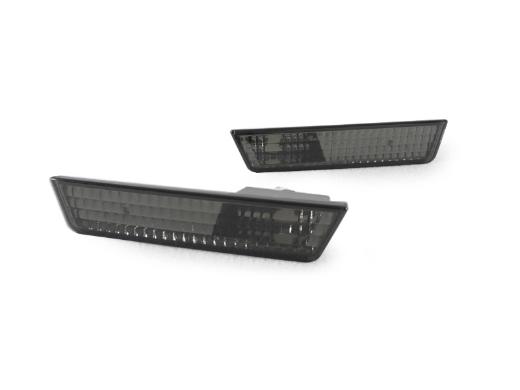 DEPO Crystal Smoke Front Bumper Side Marker Lights