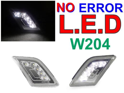 DEPO Clear White LED Bumper Lights