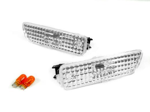 DEPO Crystal Clear Front Bumper Lights