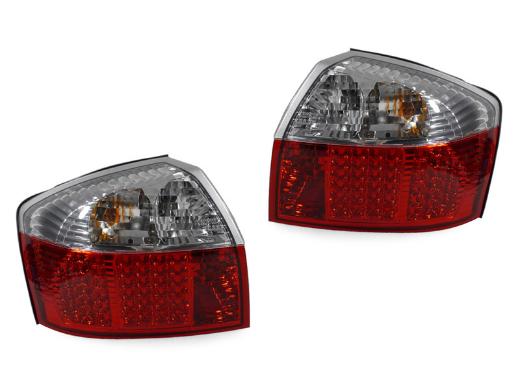 DEPO LED Red/Clear Tail Lights