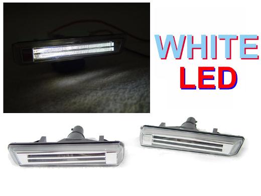 DEPO Crystal Lights Bar White LED Clear Side Marker Lights