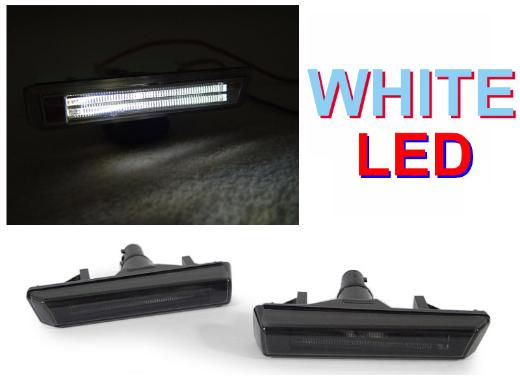 DEPO Crystal Lights Bar White LED Smoke Side Marker Lights