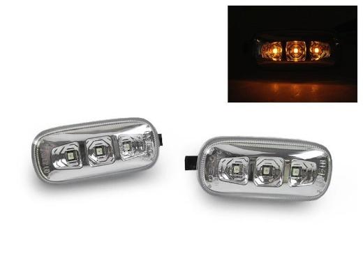 DEPO Clear Amber LED Side Marker Lights