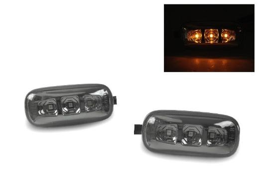 DEPO Smoke Amber LED Side Marker Lights