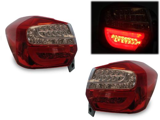 DEPO Red/Clear LED Tail Lights