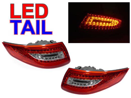 DEPO Red/Clear LED Tail Lights