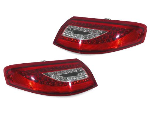 DEPO Red/Clear LED Tail Lights