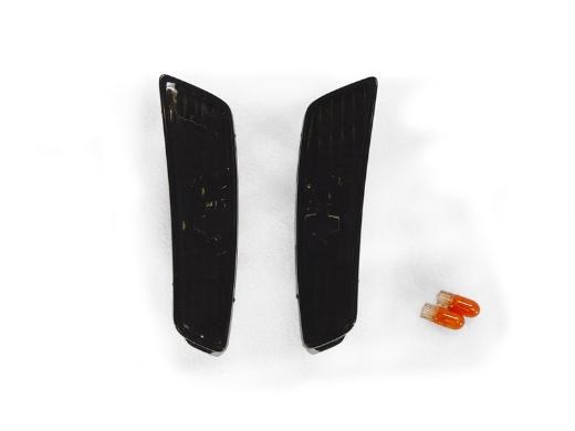 DEPO Crystal Smoke Front Bumper Side Marker Lights