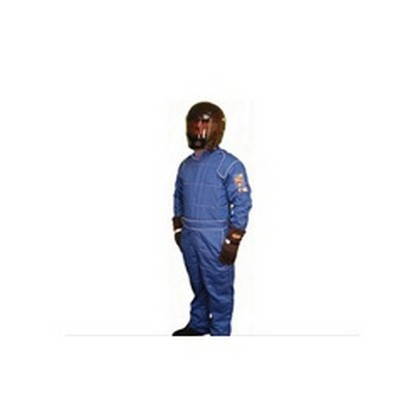 DJ Safety Firesuit SFI 3-2A/5 1-Piece Suit - XX-Large (Black)