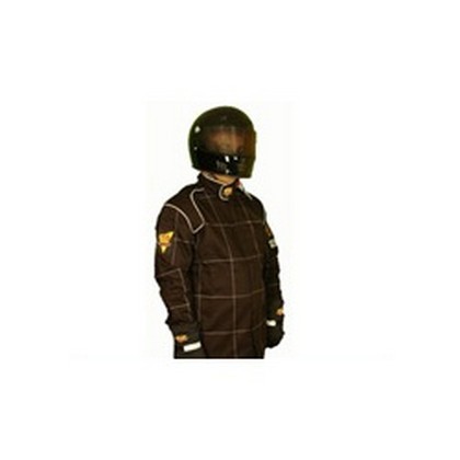 DJ Safety Firesuit SFI 3-2A/5 Jacket - Small (Black)