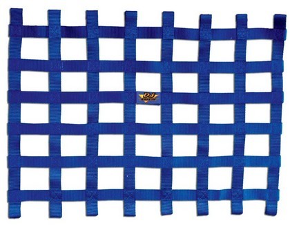 DJ Safety Window Net - Nylon Webbing - 18-Inch Tall (with Loops Top and Bottom)