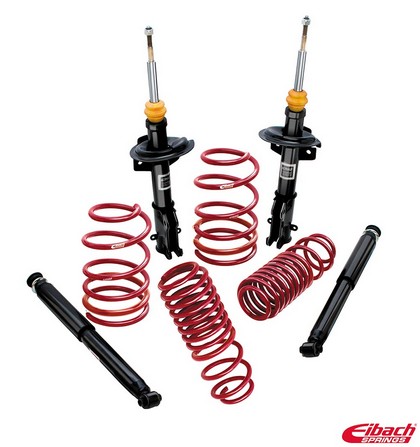 Eibach Sport-System (Sportline Springs & Pro-Damper Shocks)  - Front:1.8 in, Rear:1.8 in