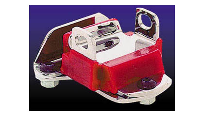 Energy Suspension Motor Mounts - Red/Zinc