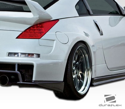 Duraflex AM-S Wide Body Rear Fender Flares