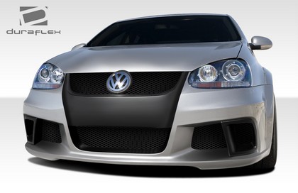 Duraflex R-GT Wide-Body Front Bumper, 3 Piece