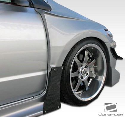 Duraflex GT500 Widebody Fenders, Front