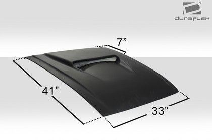 Duraflex Universal Scoop - Spyder 2 Hood Scoop