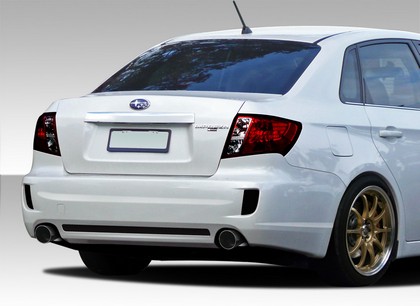 Duraflex STI Look Rear Bumper Cover