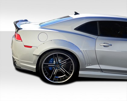 Duraflex Wide Body GT Concept Rear Fender Flares, 2 Piece