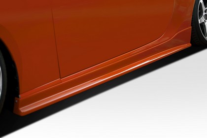 Duraflex V-Speed Side Skirts Rocker Panels, 2 Piece