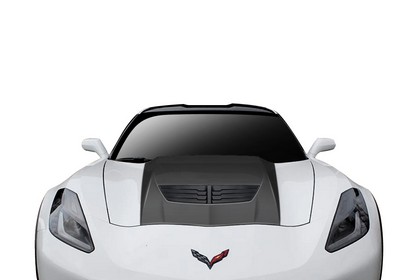 Duraflex Z06 Look Hood Cowl Scoop Vent - 1 Piece