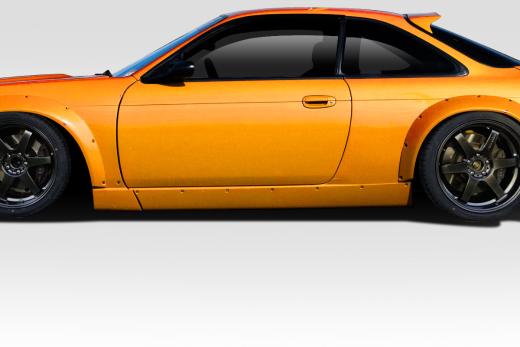 Duraflex RBS V2 Wide Body Side Skirts - 2 Piece