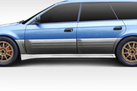 Duraflex Electric Side Skirts Rocker Panels - 2 Piece