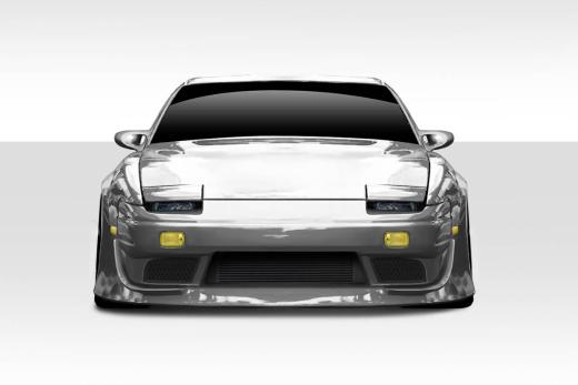 Duraflex V-Speed Wide Body Front Bumper Cover - 3 Piece