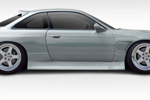 Duraflex Type U V2 Side Skirts Rocker Panels - 2 Piece