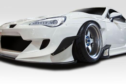 Duraflex GT500 V3 Front Bumper Canards