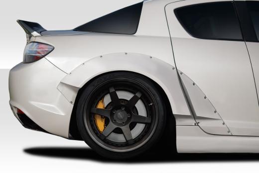 Duraflex RBS Rear Fender Flares - 4 Piece