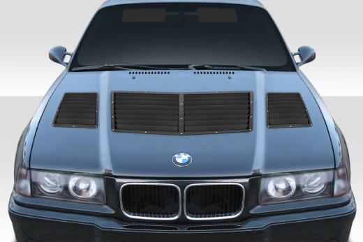 Duraflex GT1 Hood Vents - 3 Piece