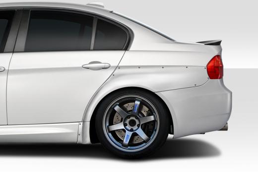 Duraflex HX Wide Body Rear Fender Flares - 2 Piece