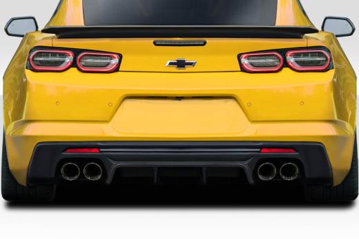 Duraflex Shark Rear Diffuser - 1 Piece ( Quad exhaust version)