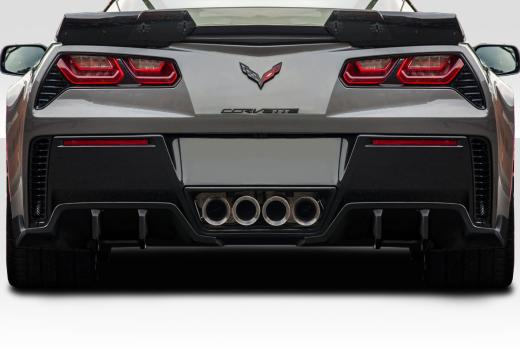 Duraflex Exe Rear Diffuser - 2 Pieces