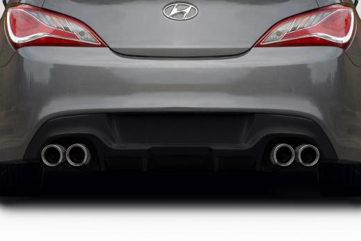 Duraflex Twins Rear Diffuser - 1 Piece