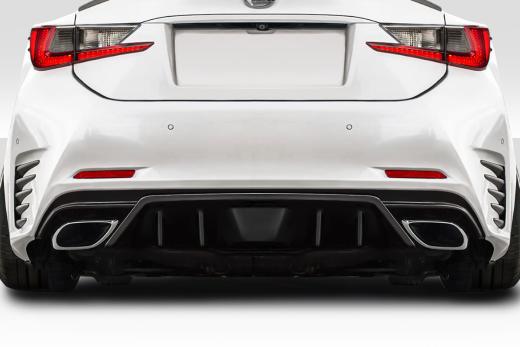 Duraflex Downforce Aero Rear Diffuser - 1 Piece