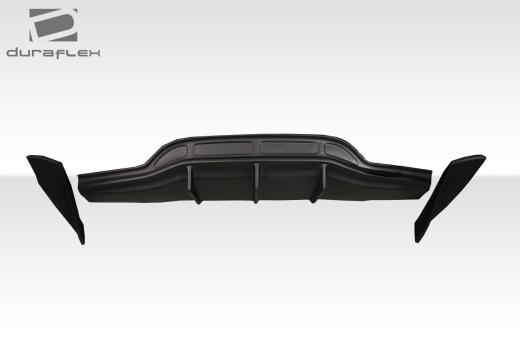 Duraflex Weaver Sport Rear Diffuser - 3 Pieces