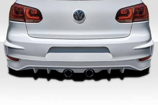 Duraflex R400 Look Rear Bumper Cover - 1 Piece