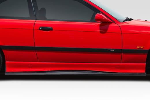 Duraflex Motive Side Skirt Rocker Panel Splitters - 2 Pieces