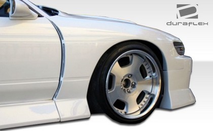 Duraflex B-Sport Widebody Fenders, Front