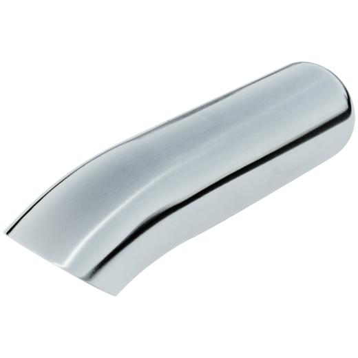 Flowmaster Exhaust Tip - No Logo - Brushed Stainless - Turn Down / Angle Cut - 2.5