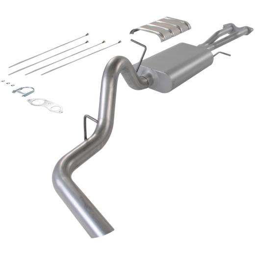 Flowmaster Force II Cat-Back Exhaust System - Single Side Exit with 50 Series Big Block Muffler